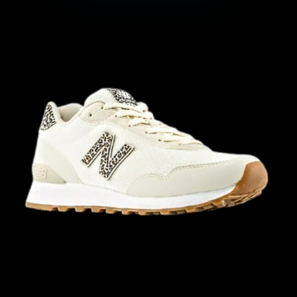 New Balance 515 V3 Cheetah Womens Size 7.5B Sea Salt Timberwolf Gum Brown